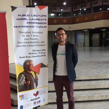 Meeting Professor Muhammad Yunus