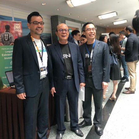 SCxSC Fintech 2019 - microLEAP's booth and CEO as a panel speaker