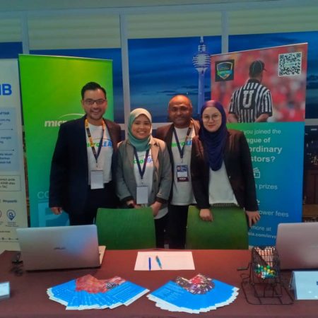 SCxSC Fintech 2019 - microLEAP's booth and CEO as a panel speaker